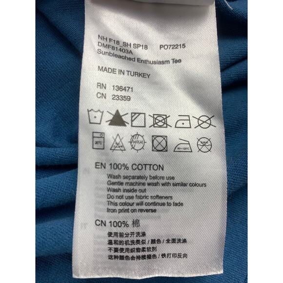 Deus Ex Machina Men's XS Blue Pocket Crew Neck T-Shirt - Picture 4 of 13